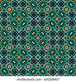 The endless texture.Vector ornaments. Abstract geometric illustration. Pattern for website, corporate style, party invitation, wallpaper.