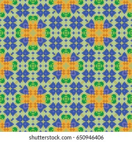 The endless texture.Vector ornaments. Abstract geometric illustration. Pattern for website, corporate style, party invitation, wallpaper.