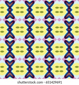 The endless texture.Vector ornaments. Abstract geometric illustration. Pattern for website, corporate style, party invitation, wallpaper.