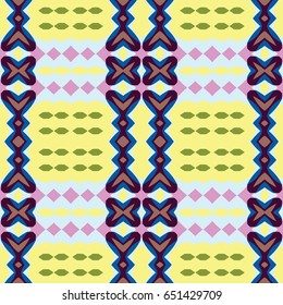 The endless texture.Vector ornaments. Abstract geometric illustration. Pattern for website, corporate style, party invitation, wallpaper.