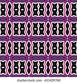 The endless texture.Vector ornaments. Abstract geometric illustration. Pattern for website, corporate style, party invitation, wallpaper.