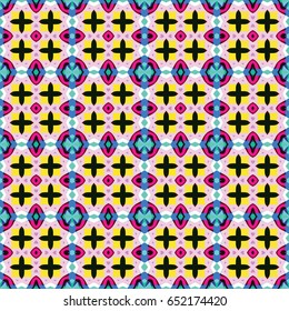 The endless texture.Vector ornaments. Abstract geometric illustration. Pattern for website, corporate style, party invitation, wallpaper.