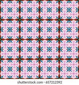 The endless texture.Vector ornaments. Abstract geometric illustration. Pattern for website, corporate style, party invitation, wallpaper.