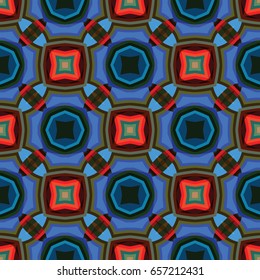 The endless texture.Vector ornaments. Abstract geometric illustration. Pattern for website, corporate style, party invitation, wallpaper.