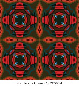 The endless texture.Vector ornaments. Abstract geometric illustration. Pattern for website, corporate style, party invitation, wallpaper.