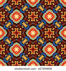 The endless texture.Vector ornaments. Abstract geometric illustration. Pattern for website, corporate style, party invitation, wallpaper.
