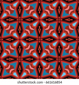 The endless texture.Vector ornaments. Abstract geometric illustration. Pattern for website, corporate style, party invitation, wallpaper.