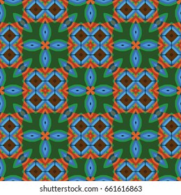The endless texture.Vector ornaments. Abstract geometric illustration. Pattern for website, corporate style, party invitation, wallpaper.