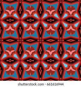 The endless texture.Vector ornaments. Abstract geometric illustration. Pattern for website, corporate style, party invitation, wallpaper.
