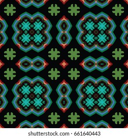 The endless texture.Vector ornaments. Abstract geometric illustration. Pattern for website, corporate style, party invitation, wallpaper.