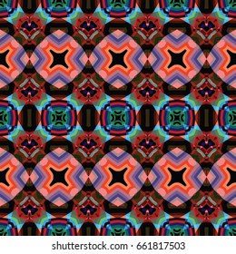 The endless texture.Vector ornaments. Abstract geometric illustration. Pattern for website, corporate style, party invitation, wallpaper.