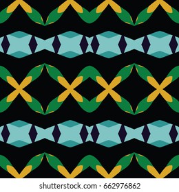 The endless texture.Vector ornaments. Abstract geometric illustration. Pattern for website, corporate style, party invitation, wallpaper.