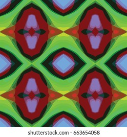 The endless texture.Vector ornaments. Abstract geometric illustration. Pattern for website, corporate style, party invitation, wallpaper.