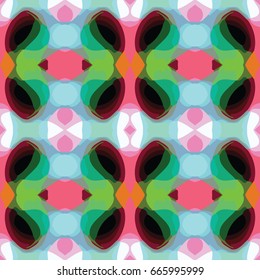 The endless texture.Vector ornaments. Abstract geometric illustration. Pattern for website, corporate style, party invitation, wallpaper.