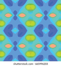 The endless texture.Vector ornaments. Abstract geometric illustration. Pattern for website, corporate style, party invitation, wallpaper.