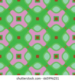 The endless texture.Vector ornaments. Abstract geometric illustration. Pattern for website, corporate style, party invitation, wallpaper.
