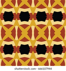 The endless texture.Vector ornaments. Abstract geometric illustration. Pattern for website, corporate style, party invitation, wallpaper.