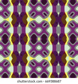 The endless texture.Vector ornaments. Abstract geometric illustration. Pattern for website, corporate style, party invitation, wallpaper.