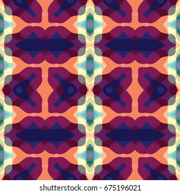 The endless texture.Vector ornaments. Abstract geometric illustration. Pattern for website, corporate style, party invitation, wallpaper.