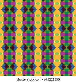 The endless texture.Vector ornaments. Abstract geometric illustration. Pattern for website, corporate style, party invitation, wallpaper.