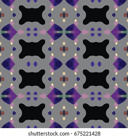 The endless texture.Vector ornaments. Abstract geometric illustration. Pattern for website, corporate style, party invitation, wallpaper.