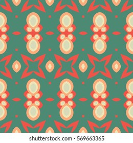 The endless texture.Vector ornaments. Pattern for website, corporate style, party invitation, wallpaper, paper cup, dress, bag, scarf, phone case, architecture, interior design, tapestry, upholstery.