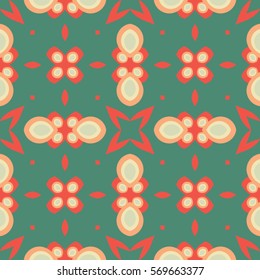 The endless texture.Vector ornaments. Pattern for website, corporate style, party invitation, wallpaper, paper cup, dress, bag, scarf, phone case, architecture, interior design, tapestry, upholstery.