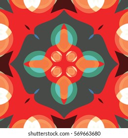 The endless texture.Vector ornaments. Pattern for website, corporate style, party invitation, wallpaper, paper cup, dress, bag, scarf, phone case, architecture, interior design, tapestry, upholstery.