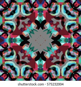 The endless texture.Vector ornaments. Pattern for website, corporate style, party invitation, wallpaper, paper cup, dress, bag, scarf, phone case, architecture, interior design, tapestry, upholstery.