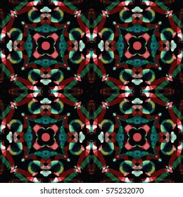 The endless texture.Vector ornaments. Pattern for website, corporate style, party invitation, wallpaper, paper cup, dress, bag, scarf, phone case, architecture, interior design, tapestry, upholstery.