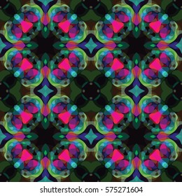 The endless texture.Vector ornaments. Pattern for website, corporate style, party invitation, wallpaper, paper cup, dress, bag, scarf, phone case, architecture, interior design, tapestry, upholstery.