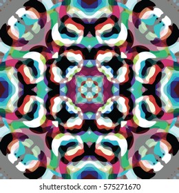 The endless texture.Vector ornaments. Pattern for website, corporate style, party invitation, wallpaper, paper cup, dress, bag, scarf, phone case, architecture, interior design, tapestry, upholstery.
