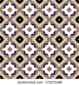 The endless texture.Vector ornaments. Pattern for website, corporate style, party invitation, wallpaper, paper cup, dress, bag, scarf, phone case, architecture, interior design, tapestry, upholstery.