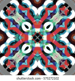 The endless texture.Vector ornaments. Pattern for website, corporate style, party invitation, wallpaper, paper cup, dress, bag, scarf, phone case, architecture, interior design, tapestry, upholstery.