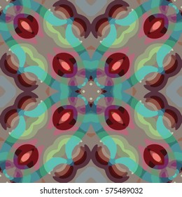 The endless texture.Vector ornaments. Pattern for website, corporate style, party invitation, wallpaper, paper cup, dress, bag, scarf, phone case, architecture, interior design, tapestry, upholstery.