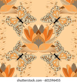 Endless vector texture for romantic design, decoration, greeting cards, posters, wrapping, for textile print and fabric. Floral seamless pattern with bright summer flowers in colors.