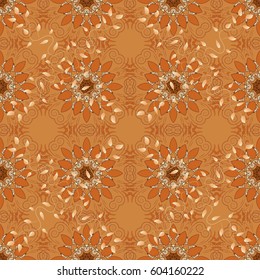 Endless vector texture for romantic design, decoration, greeting cards, posters, wrapping, for textile print and fabric. Floral seamless pattern with bright summer flowers in colors.