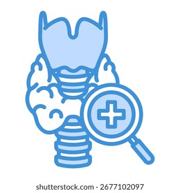Endocrinology Icon Element For Design