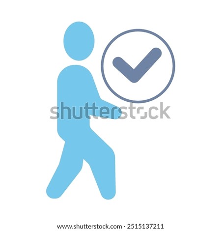 endorse concept line icon. Simple element illustration. endorse concept outline symbol design.
