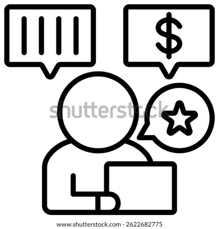 Endorsement Icon Element For Design
