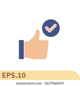 endorsement icons  symbol vector elements for infographic web