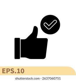 endorsement icons  symbol vector elements for infographic web