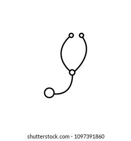 endoscope line icon. Element of simple medicine icon for mobile concept and web apps. Thin line endoscope icon can be used for web and mobile