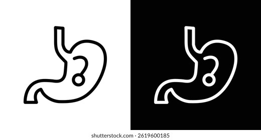 Endoscopy icon Vector symbol in trendy flat style