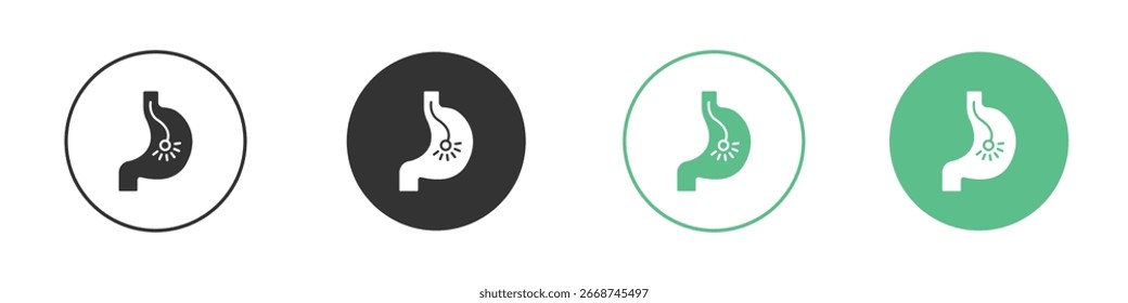 Endoscopy icon for your website or app. eps10