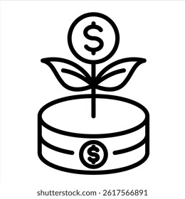 endowment effect icon vector concept illustration