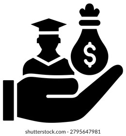 Endowment Icon Element For Design