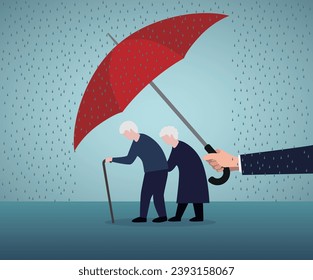 Endowment insurance. The population is aging
