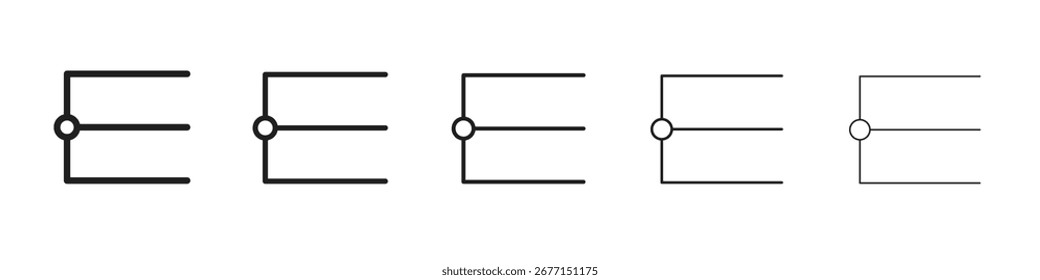 Endpoint icon vector illustration isolated