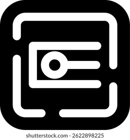Endpoint Line vector Icon Design